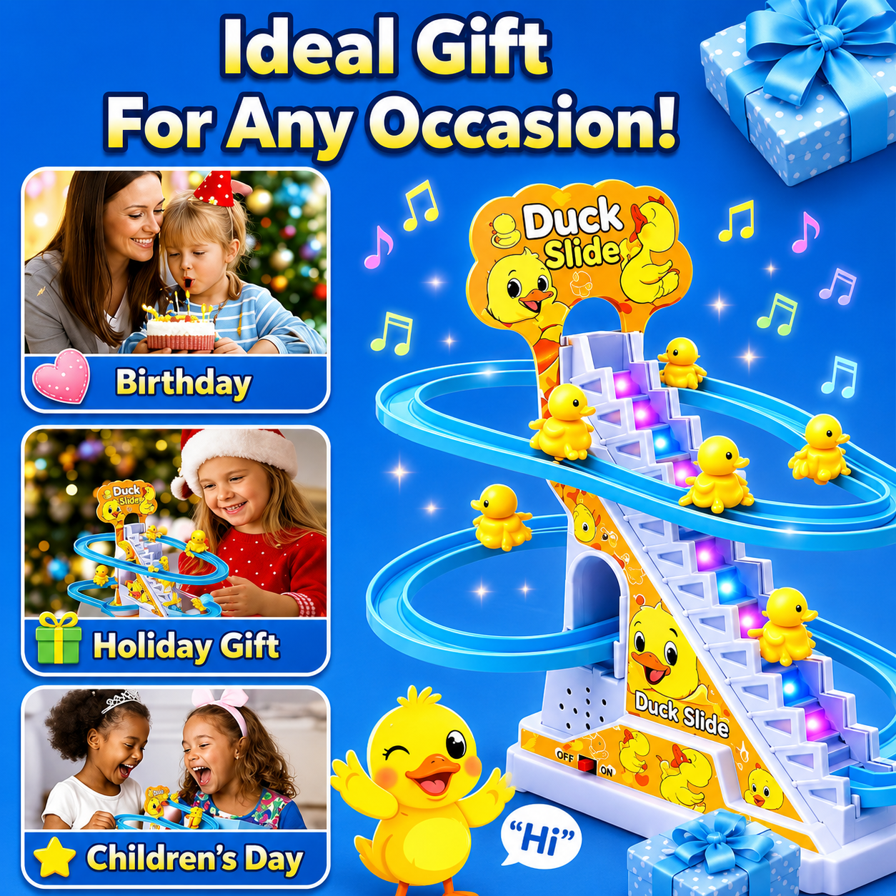 QuackTrack Duck Slide Toy Set