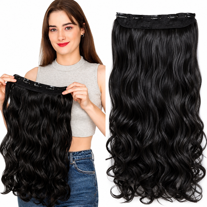 24" Inch GlamWave™ Instant Hair Extensions