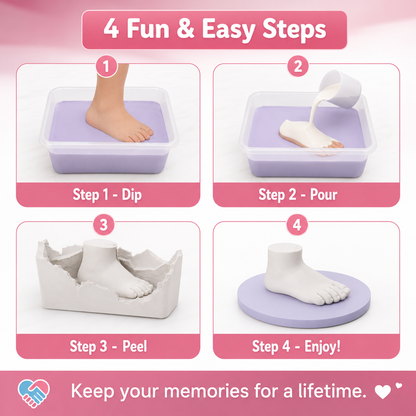Luna Bean™ 3D Baby Casting Kit