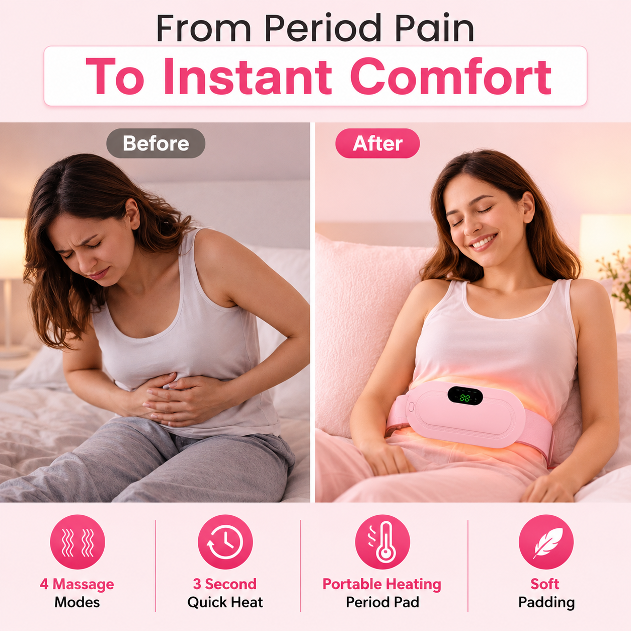 LunaRelief™ Heating Pad
