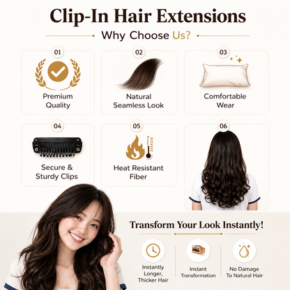 24" Inch GlamWave™ Instant Hair Extensions